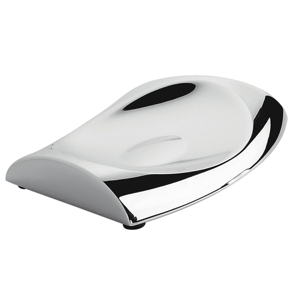 Мыльница COLOMBO DESIGN LAND B2840 настольная цвет хром