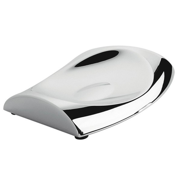 Мыльница COLOMBO DESIGN LAND B2840 настольная цвет хром