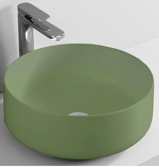 Раковина Artceram Cognac Quadro накладная  цвет salvia COL001 44 00