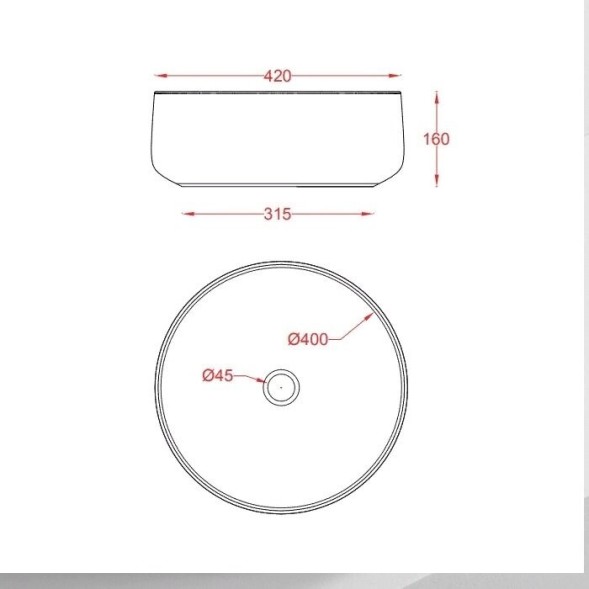 Раковина Artceram Cognac Quadro накладная  цвет salvia COL001 44 00