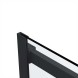 Vincea Душевая дверь Комо Софт (Como Soft) VDS-1CS130CLB, 1300, черный, стекло прозрачное