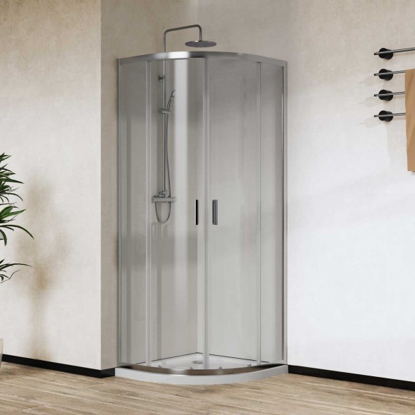 Vincea Душевой уголок Сити (City) VSQ-5CT800CL, 800*800, хром, стекло прозрачное