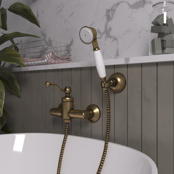 Paini 88F3511 Смеситель для душа Дуомо , старая бронза