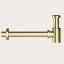 Gessi Сифон, Technical Accessories, бутылочный, 1 1#4", цвет брашированная бронза PVD  01410#726