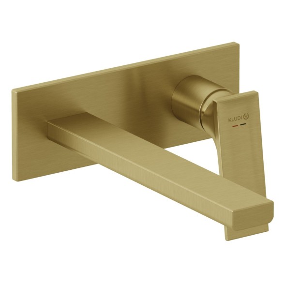Смеситель KLUDI DECUS 54245N075 для раковины настенный встраиваемый внешняя часть