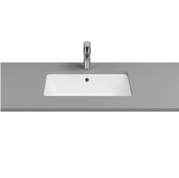 Раковина ISVEA Soluzione накладная ШГВ 562*382*200 отверстия для смесителя отсутствуют цвет белый 10SZ77056