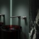 Vincea Смеситель для раковины Домус (Domus) VBFW-5DM01GM встраиваемый, вороненая сталь