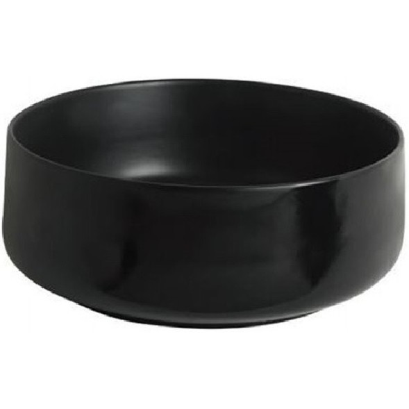 Раковина Artceram Cognac Quadro накладная без отверстий  цвет Black матовый COL001 17 00