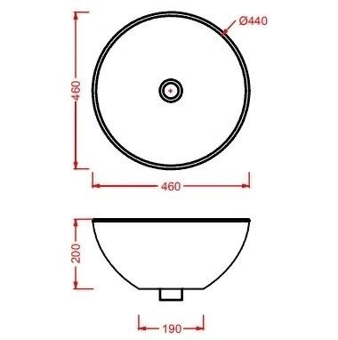 Раковина Artceram La Ciotola  накладная без отверстий  цвет белый  LCL001 01 00