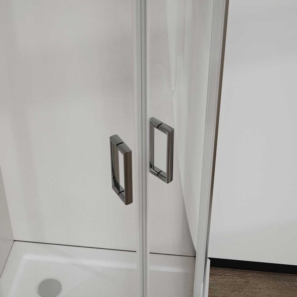 Vincea Душевой уголок Сити (City) VSQ-5CT900CL, 900*900, хром, стекло прозрачное