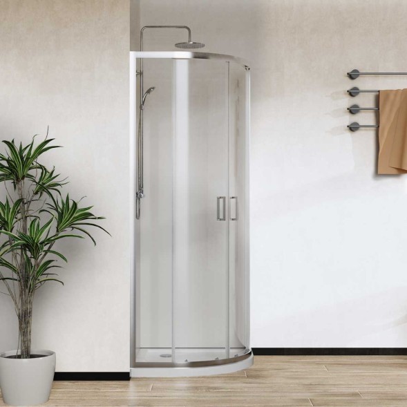 Vincea Душевой уголок Сити (City) VSQ-5CT900CL, 900*900, хром, стекло прозрачное
