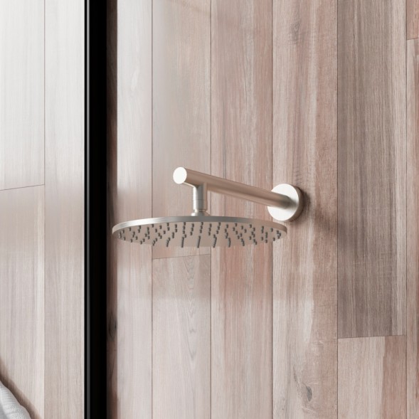 Paini 50PW759TT25 Верхний душ круглый 250 мм, брашированный никель