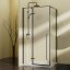 Vincea Душевой уголок Слим-Н (Slim-N) VSR-5SN9010CLB, 1000*900, черный, стекло прозрачное