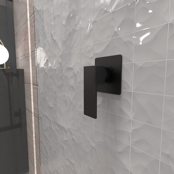 Paini 21PZ690 Смеситель для душа Грация встраиваемый, брашированный чёрный