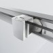 Vincea Душевой уголок Гарда (Garda) VSS-1G1011CLBN, 1100*1000, брашированный никель, стекло прозрачное