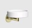 Gessi Мыльница, Anello, шгв 115*127*79, цвет белый#латунь  63701#710