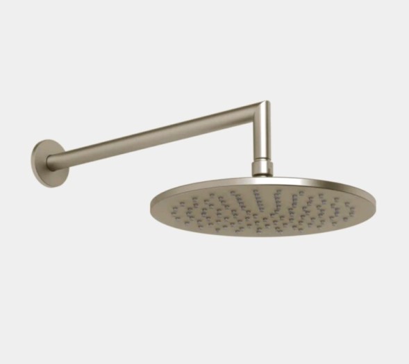 Gessi Верхний душ, 250*250, цвет Старинная латунь  63352#713