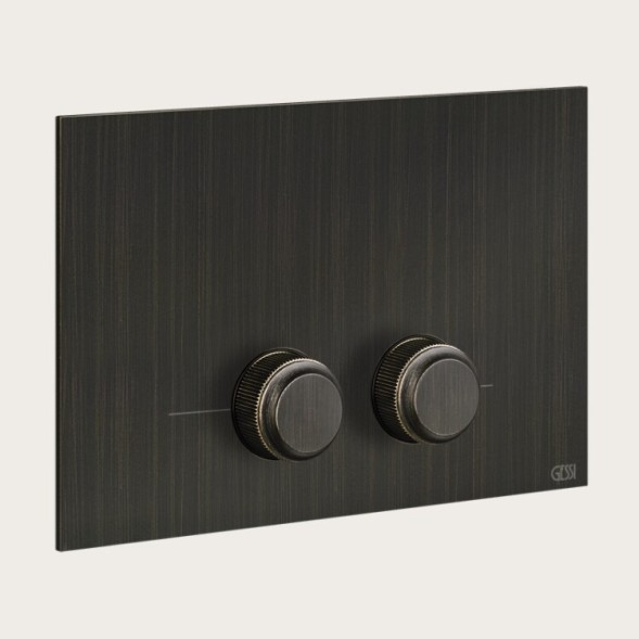 Gessi Клавиша смыва, VENTI20, для унитаза, шгв 215*12*145, цвет Никель PVD  54657#720