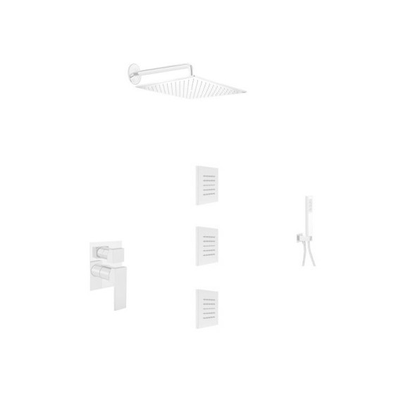 Душевая система встраиваемая Webert Pegaso PE890104740, белый