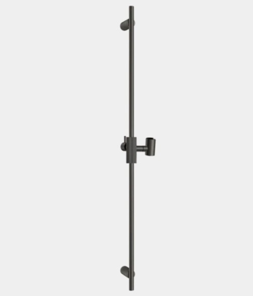 Gessi Штанга для душа, Inciso, 800, цвет черный матовый  58144#299