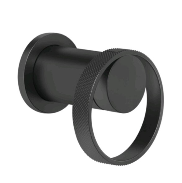 Gessi Смеситель для душа, Anello, на 1 потребитель, цвет черный матовый 63361#299