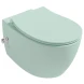 Унитаз ISVEA Sentimenti Neo подвесной с функцией биде цвет мятно-зеленый матовый 10ARS1015I-2T
