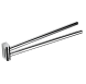 Полотенцедержатель COLOMBO DESIGN MINI B4012 двойной цвет хром