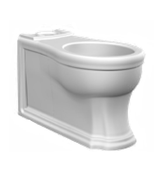Чаша унитаза Scarabeo Castellana напольный моноблок цвет белый 5308