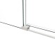 Vincea Душевая дверь Ультима (Ultima) VDS-7UL120CLG, 1200, брашированное золото, стекло прозрачное