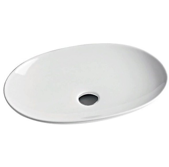 Раковина Artceram La Fontana накладная без отверстий  цвет белый LFL001 01 00