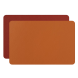 Плейсмат COLOMBO DESIGN ADJ 002.09/30 настольный двухсторонний цвет коньяк/бордо
