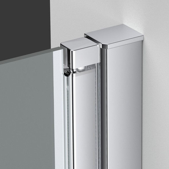 Vincea Душевая дверь Альфа (Alpha) VDP-3AL650CL , хром, стекло прозрачное