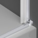 Vincea Душевая дверь Альфа (Alpha) VDP-3AL650CL , хром, стекло прозрачное