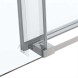 Vincea Душевая дверь Комо Софт (Como Soft) VDS-1CS140CL, 1400, хром, стекло прозрачное