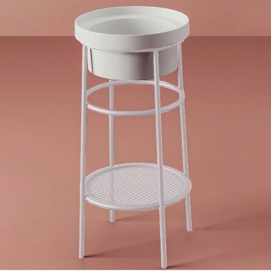 Консоль Artceram Fuori Scala для круглой раковины цвет белый матовый ACA054 05