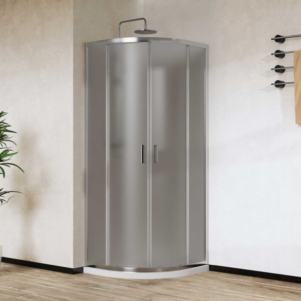 Vincea Душевой уголок Сити (City) VSQ-5CT800MT, 800*800, хром, стекло текстурное