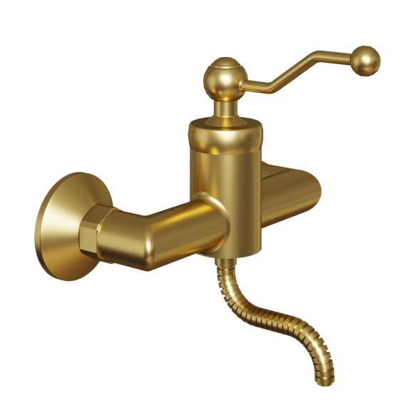 Paini 88PJ511 Смеситель для душа Дуомо , брашированное золото