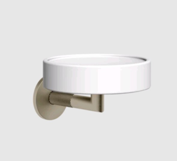 Gessi Мыльница, Anello, шгв 115*127*79, цвет белый#Старинная латунь  63701#713