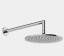Gessi Верхний душ, 250*250, цвет темная бронза 66148#845