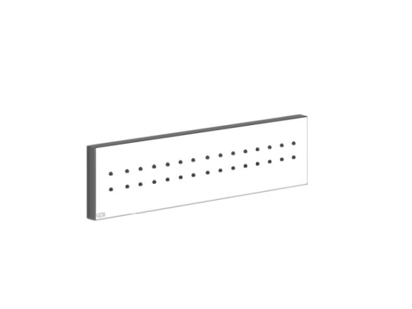 Gessi Форсунка боковая, Rettangolo, цвет черный брашированный металл  32979#707