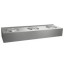 NOFER Раковина коллективная прямоугольная нерж. сталь  13080.3.S матовый