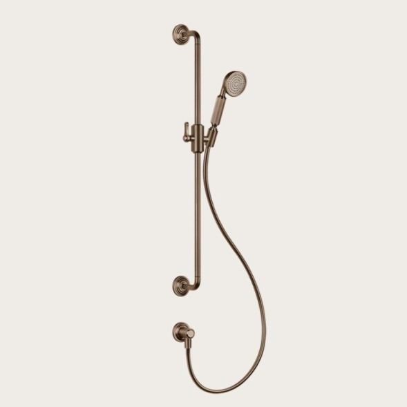 Gessi Душевой гарнитур, VENTI20, 78, цвет брашированный никель 65142#149