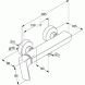 Смеситель KLUDI AMEO 416750575 для душа настенный с подключением шланга