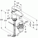 Смеситель KLUDI TERCIO 384810575 для раковины с донным клапаном