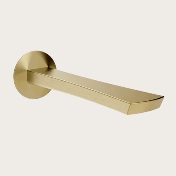 Gessi Излив, Ventaglio, для раковины, цвет Brass Brushed  72102#727