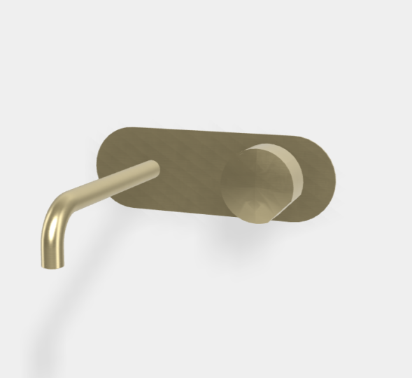 Смеситель для раковины, Fima Carlo Frattini, So, цвет-шампань брашированная F3171WLX5HS