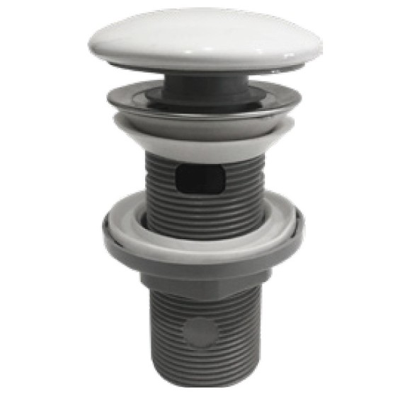 Донный клапан ISVEA Complementaries для раковин с переливом цвет белый глянцевый 38TP0171I