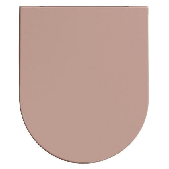 Сиденье для унитаза ISVEA Infinity VEA Rondo F50 ШГ 365*445 цвет лососевый 40KF0541I-S