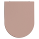 Сиденье для унитаза ISVEA Infinity VEA Rondo F50 ШГ 365*445 цвет лососевый 40KF0541I-S