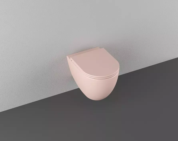 Сиденье для унитаза ISVEA Infinity VEA Rondo F50 ШГ 365*445 цвет лососевый 40KF0541I-S